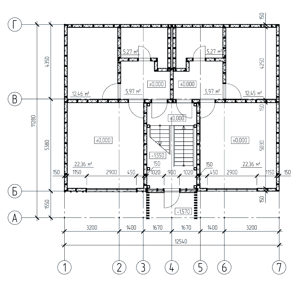 Использование BIM-системы Renga для проектирования жилого трехэтажного дома  с деревянным каркасом